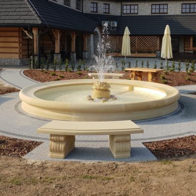 Fontaine De Jardin Classique Centre Rose Www.nicefontaines.com 